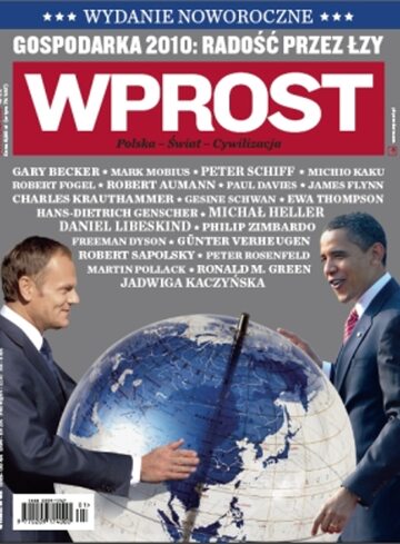 Okładka tygodnika WPROST: 1/2/2010