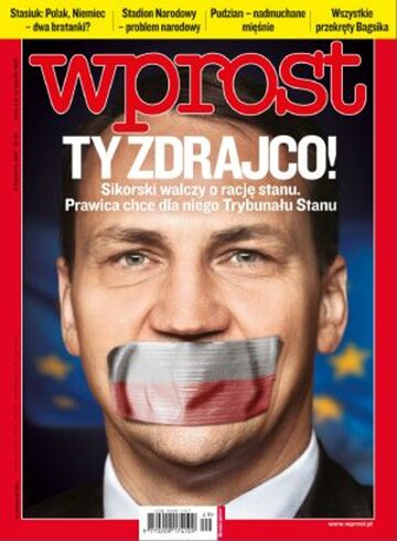 Okładka tygodnika WPROST: 49/2011