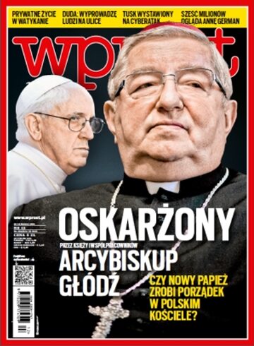 Okładka tygodnika WPROST: 12/2013